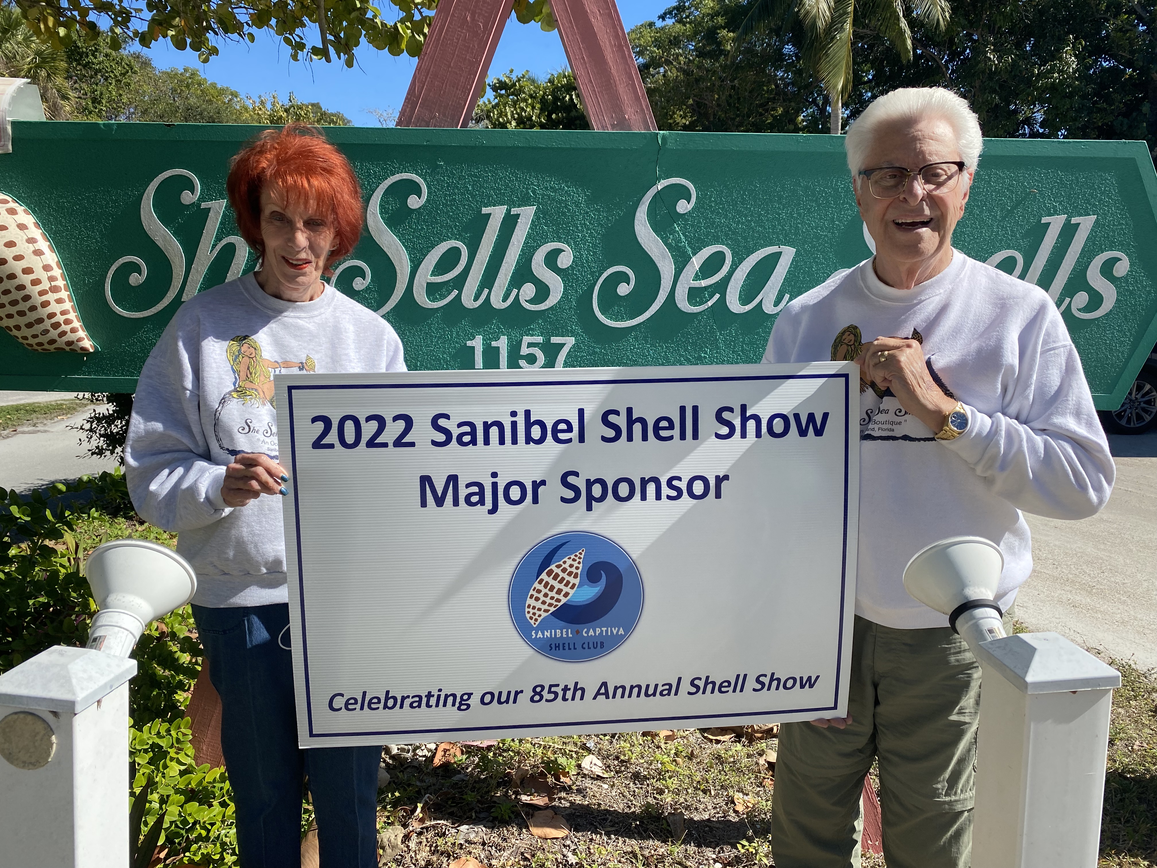 Shell Club Thanks Major Sponsors of Sanibel Shell Show