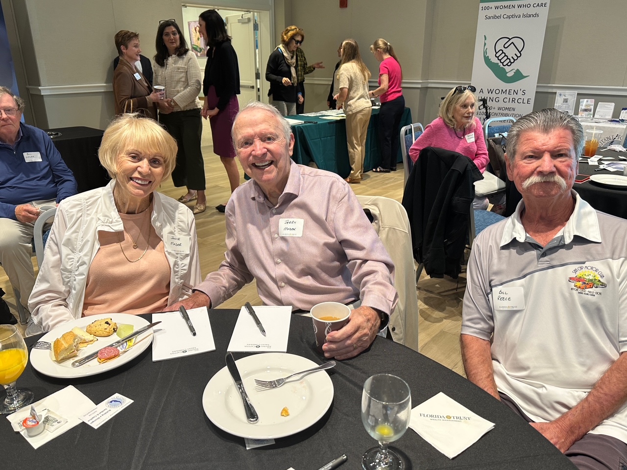 (5) Janice and Jerry Mader, Bill Reece